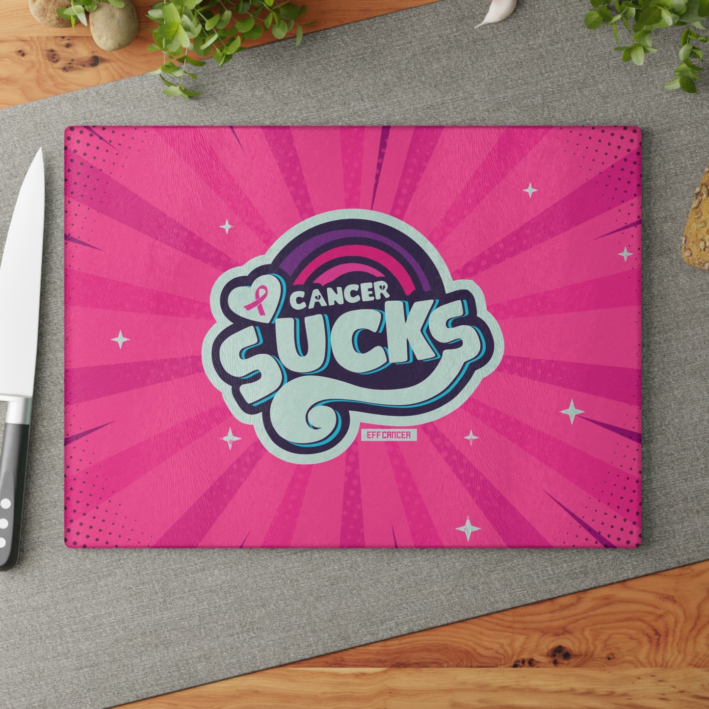 Pony Glass Cutting Board