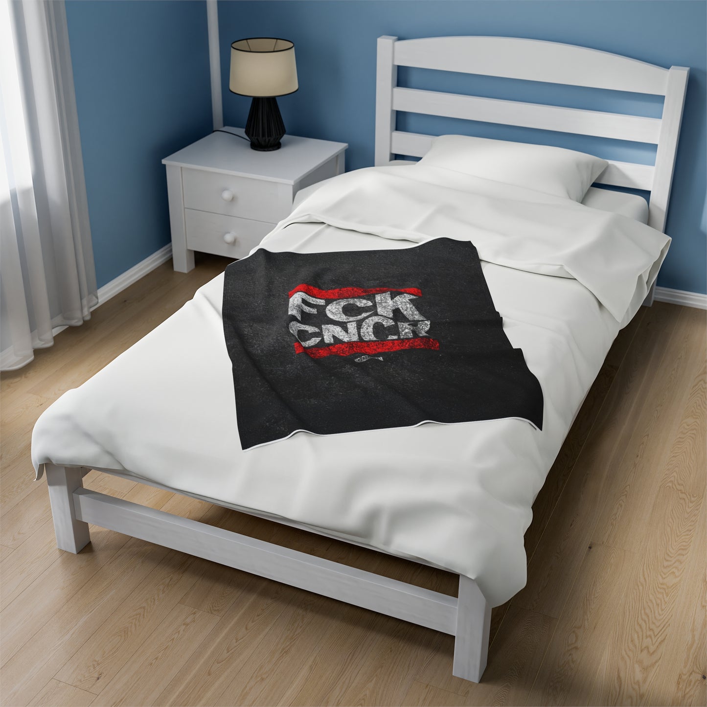 FCK CNCR Plush Blanket