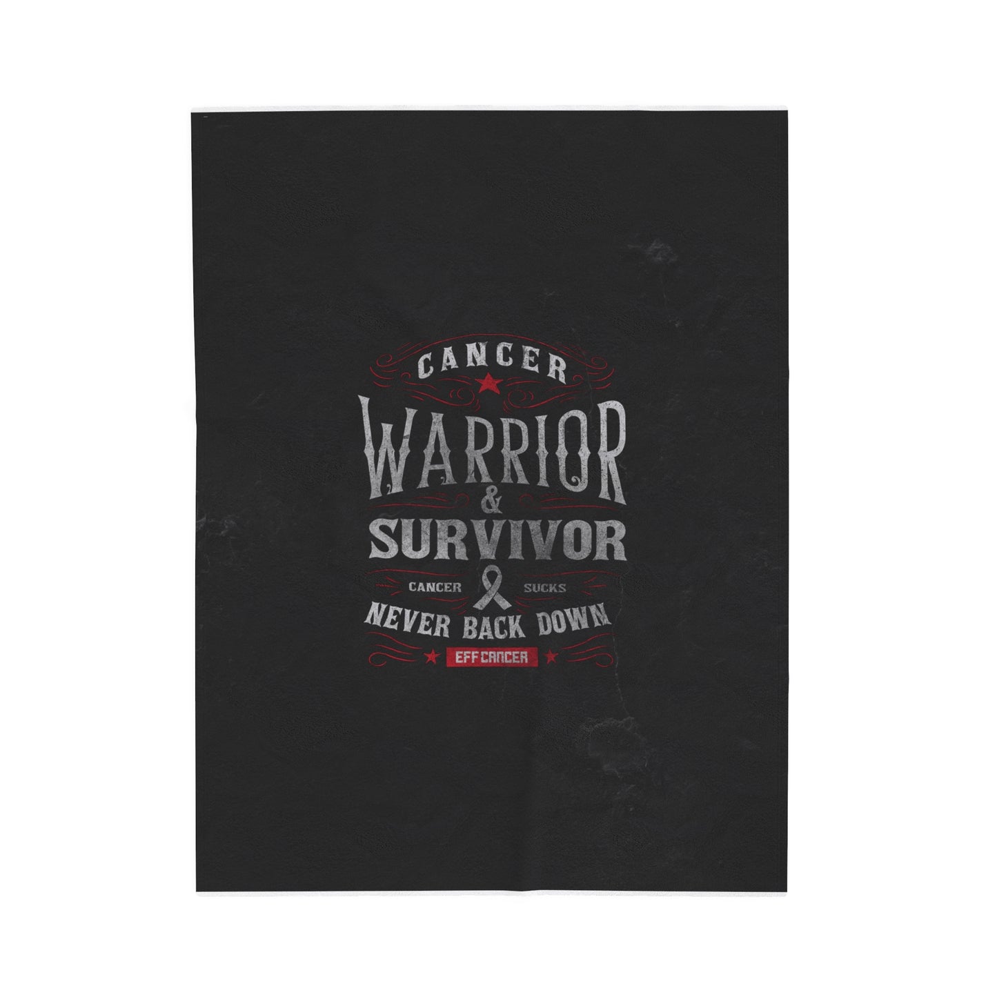 Vintage Warrior Plush Blanket