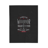 Vintage Warrior Plush Blanket