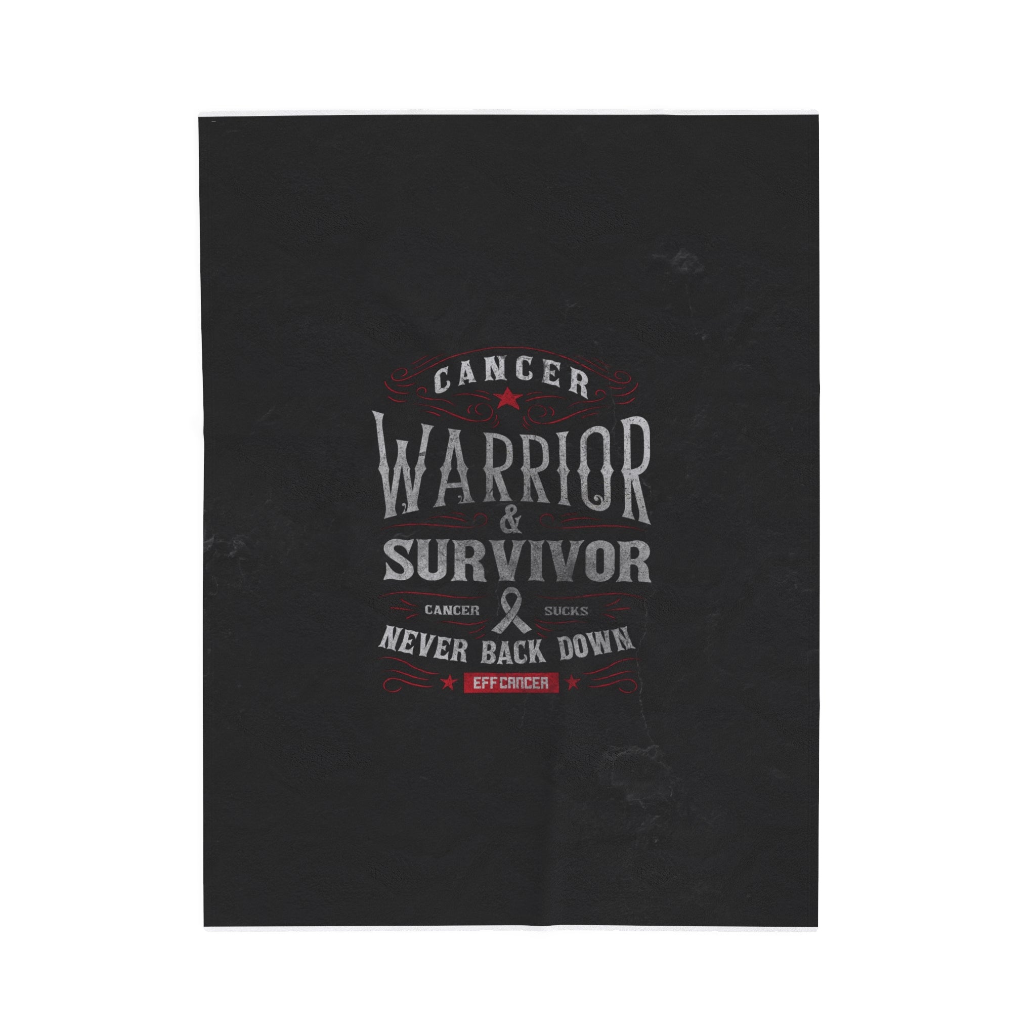 Vintage Warrior Plush Blanket