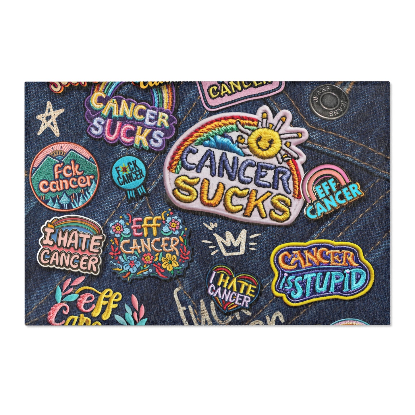 Patchy Area Rug