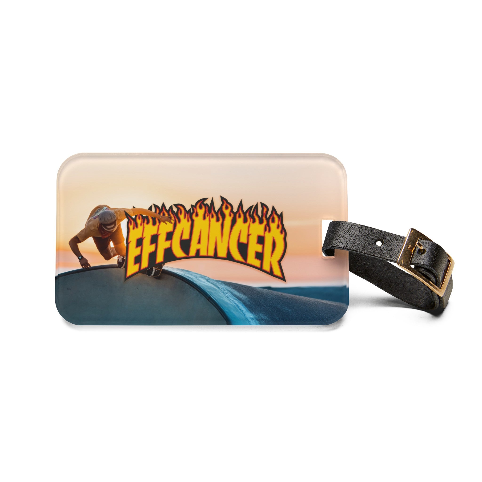 Thrashed Luggage Tag