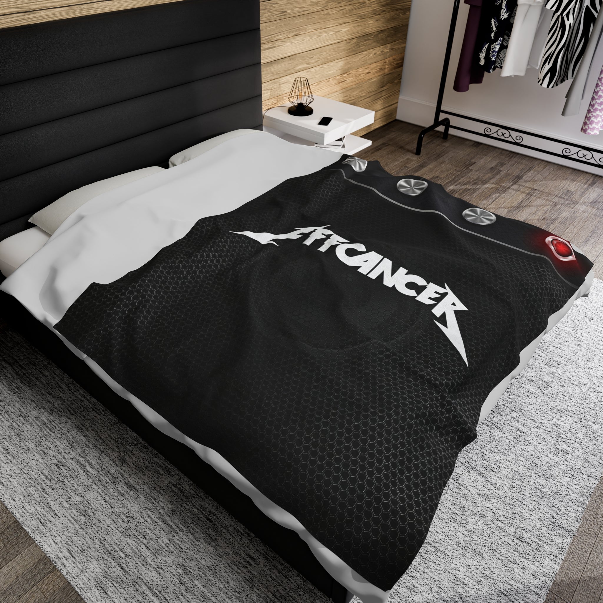 Metal Plush Blanket