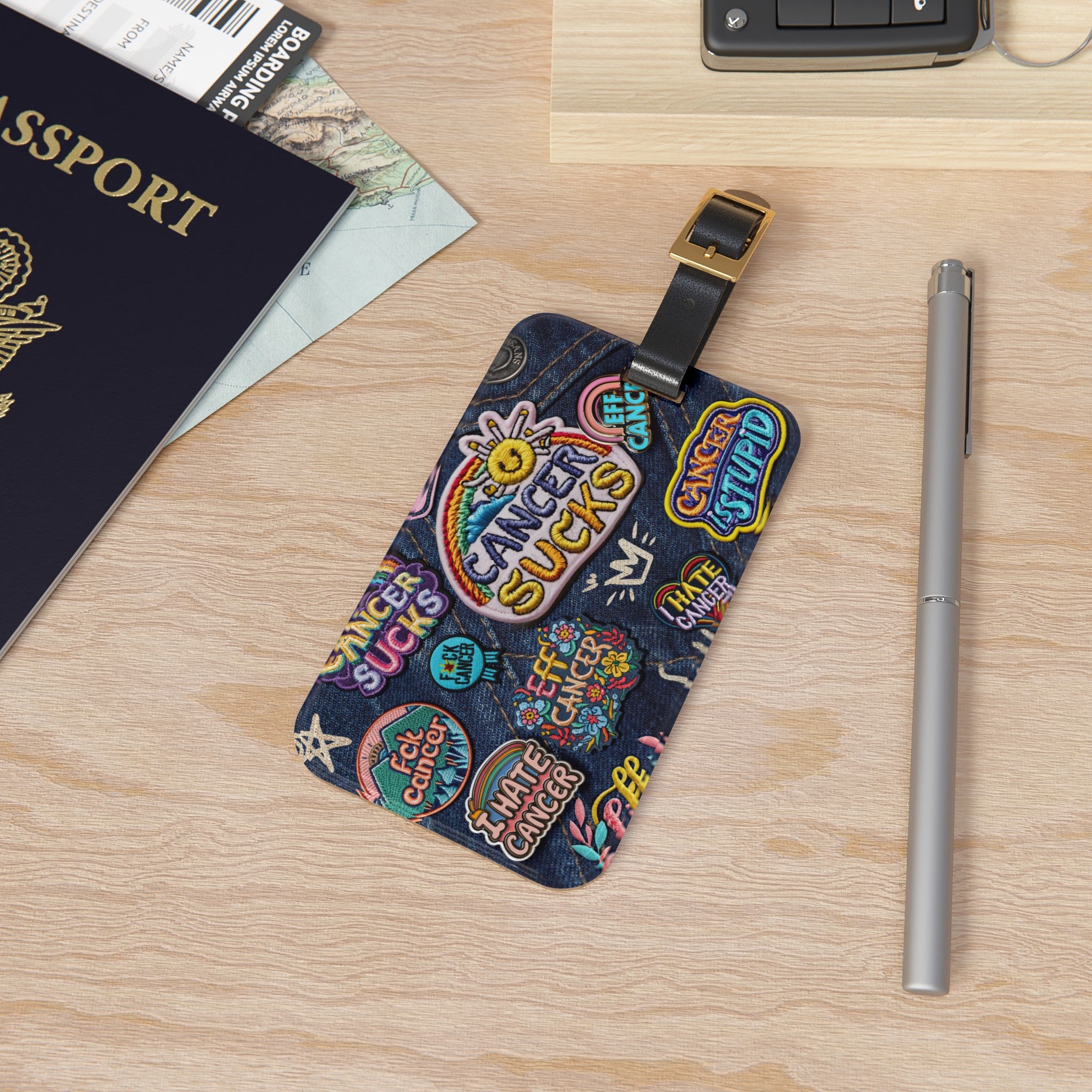 Patchy Luggage Tag