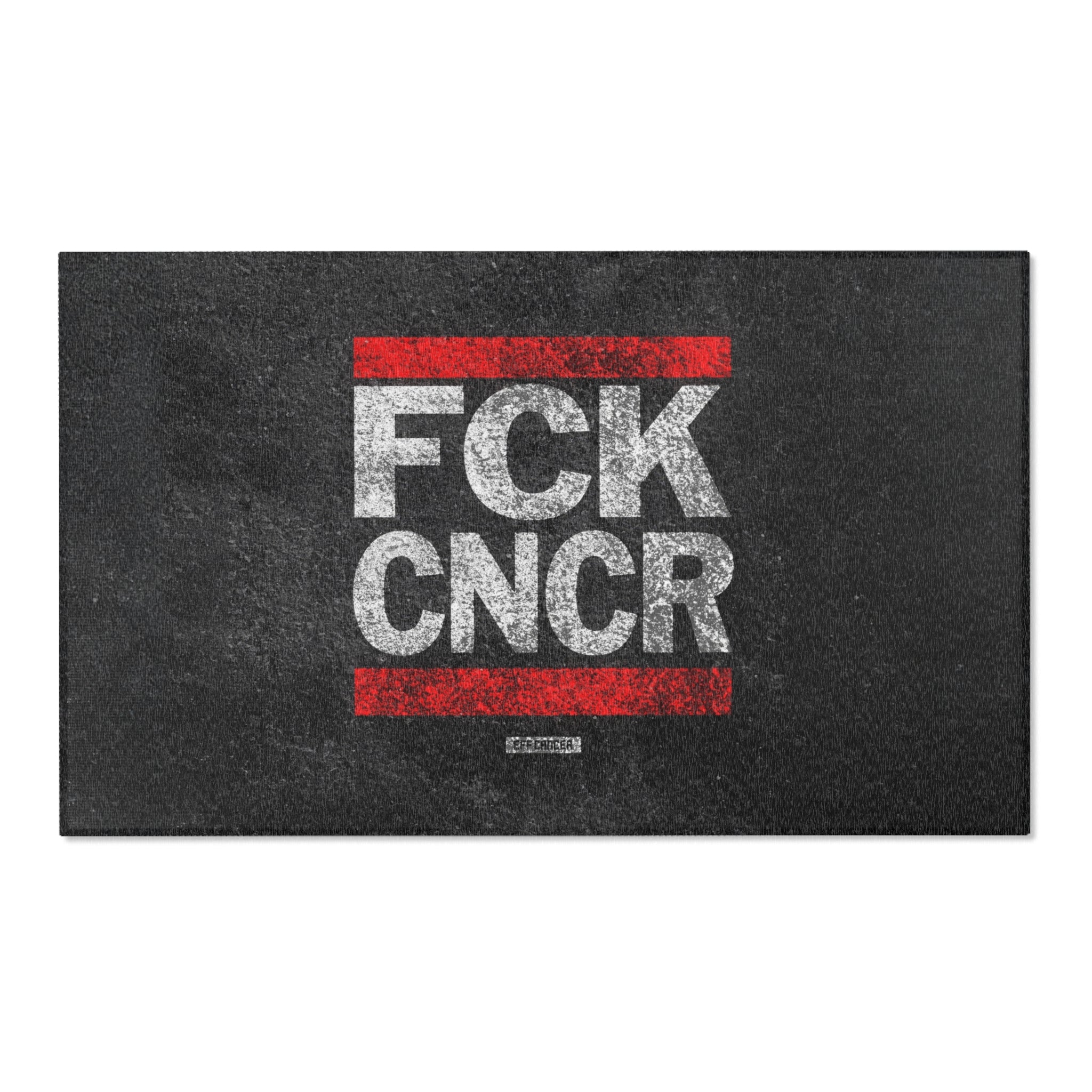 FCK CNCR Area Rug