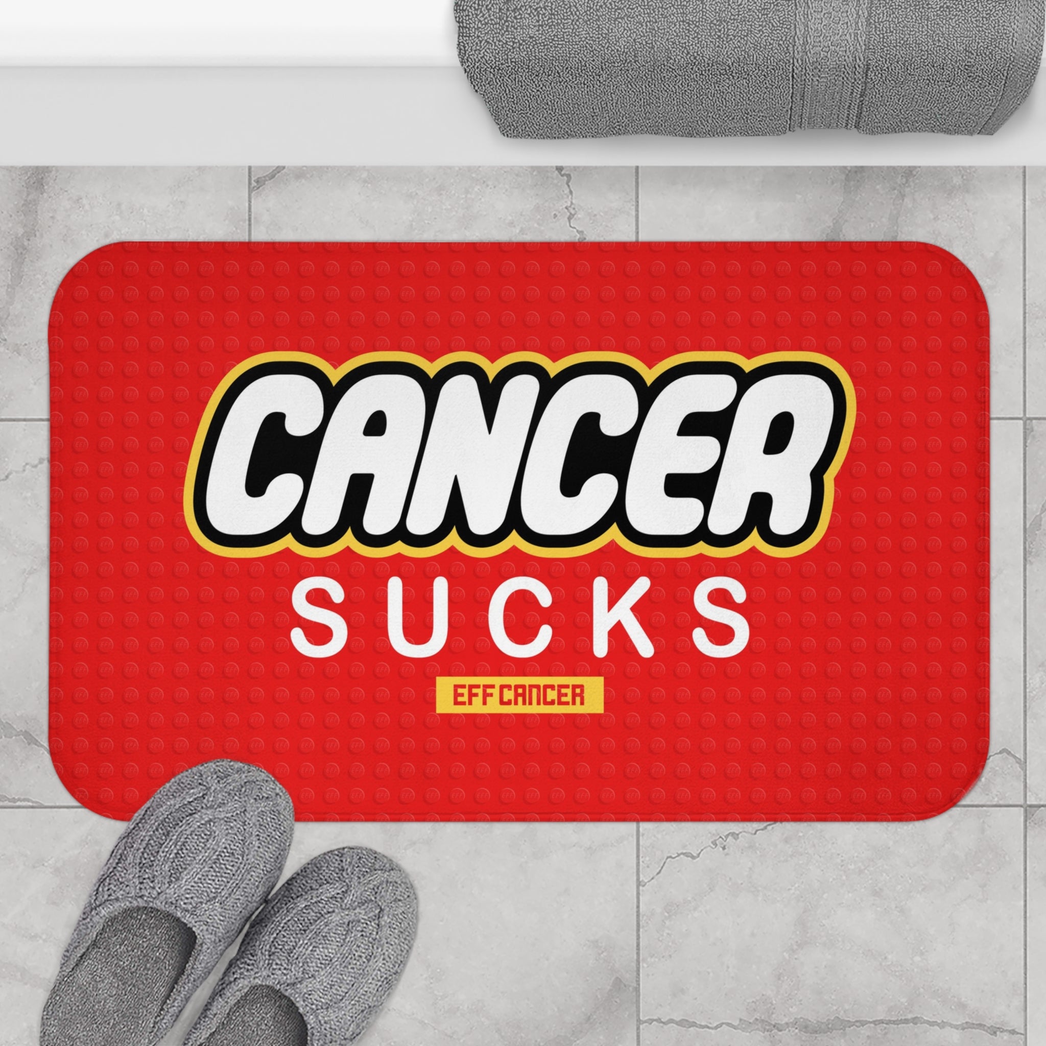 Blocks Bath Mat