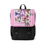 Floral Eff  Front Flap Backpack