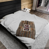 Cancer Sucks Street Plush Blanket