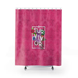 Floral Survival Shower Curtain