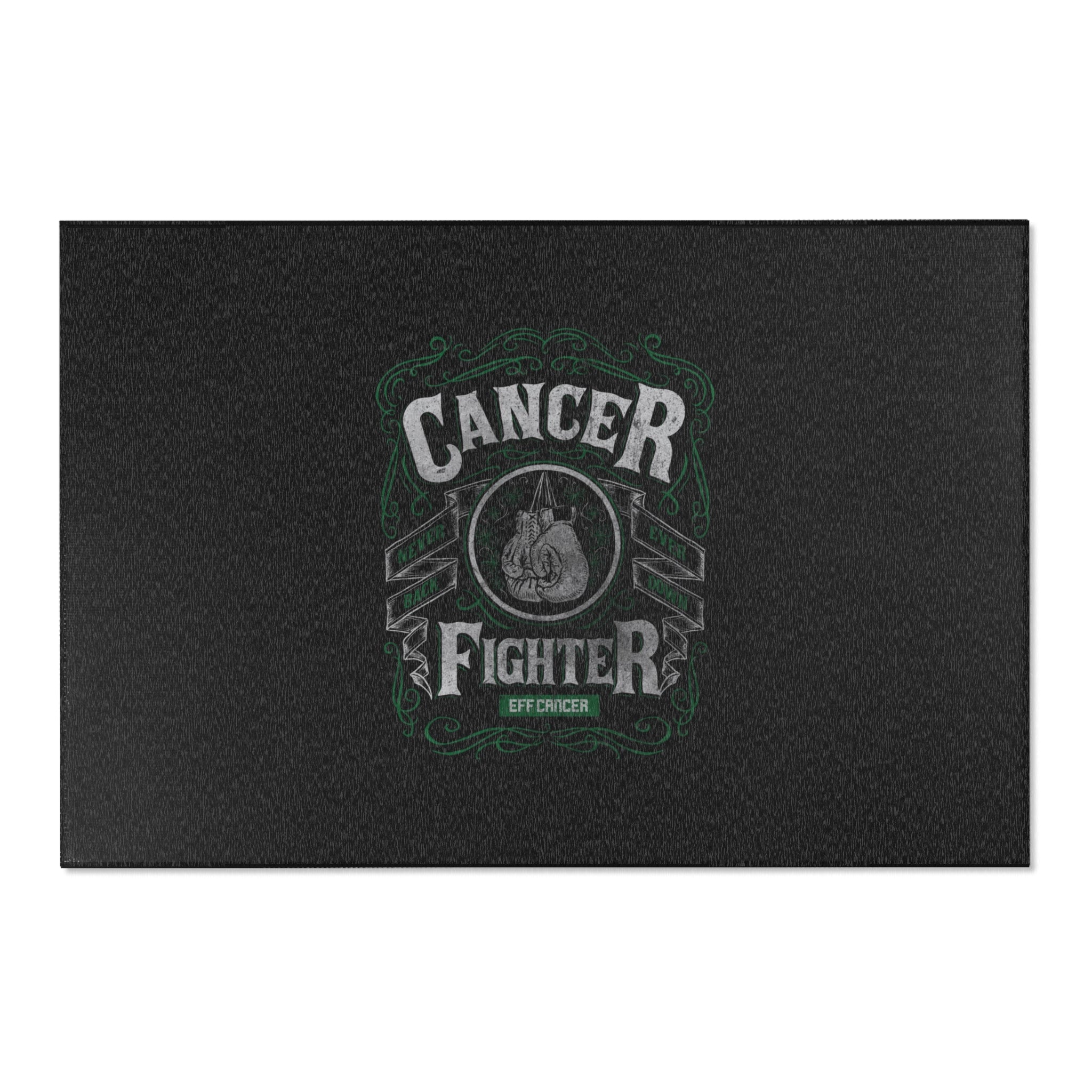 Vintage Fighter Area Rug