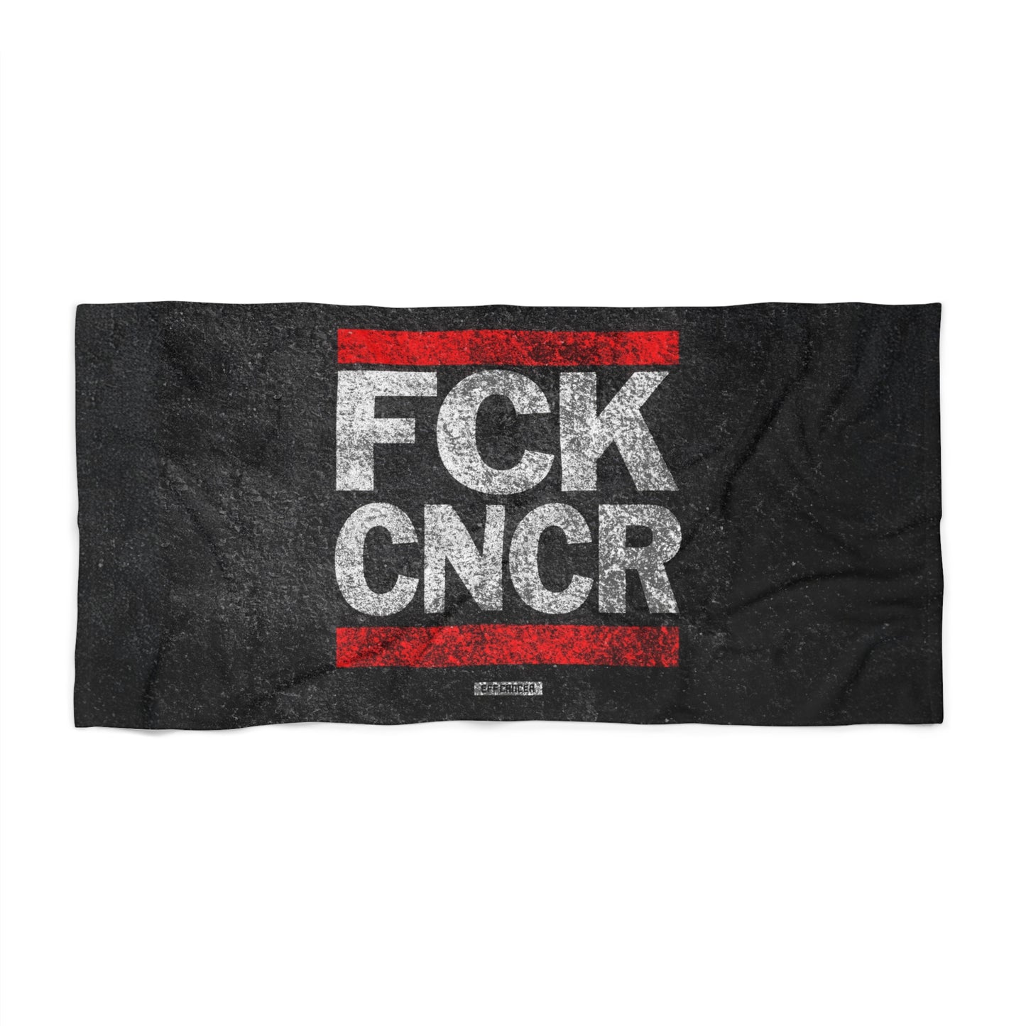 FCK CNCR Beach Towel