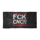 FCK CNCR Beach Towel