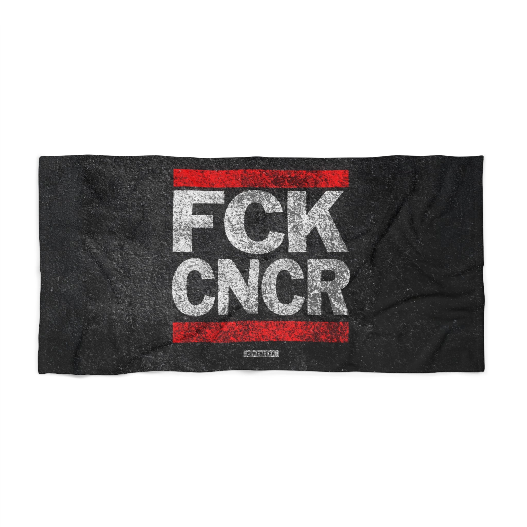 FCK CNCR Beach Towel