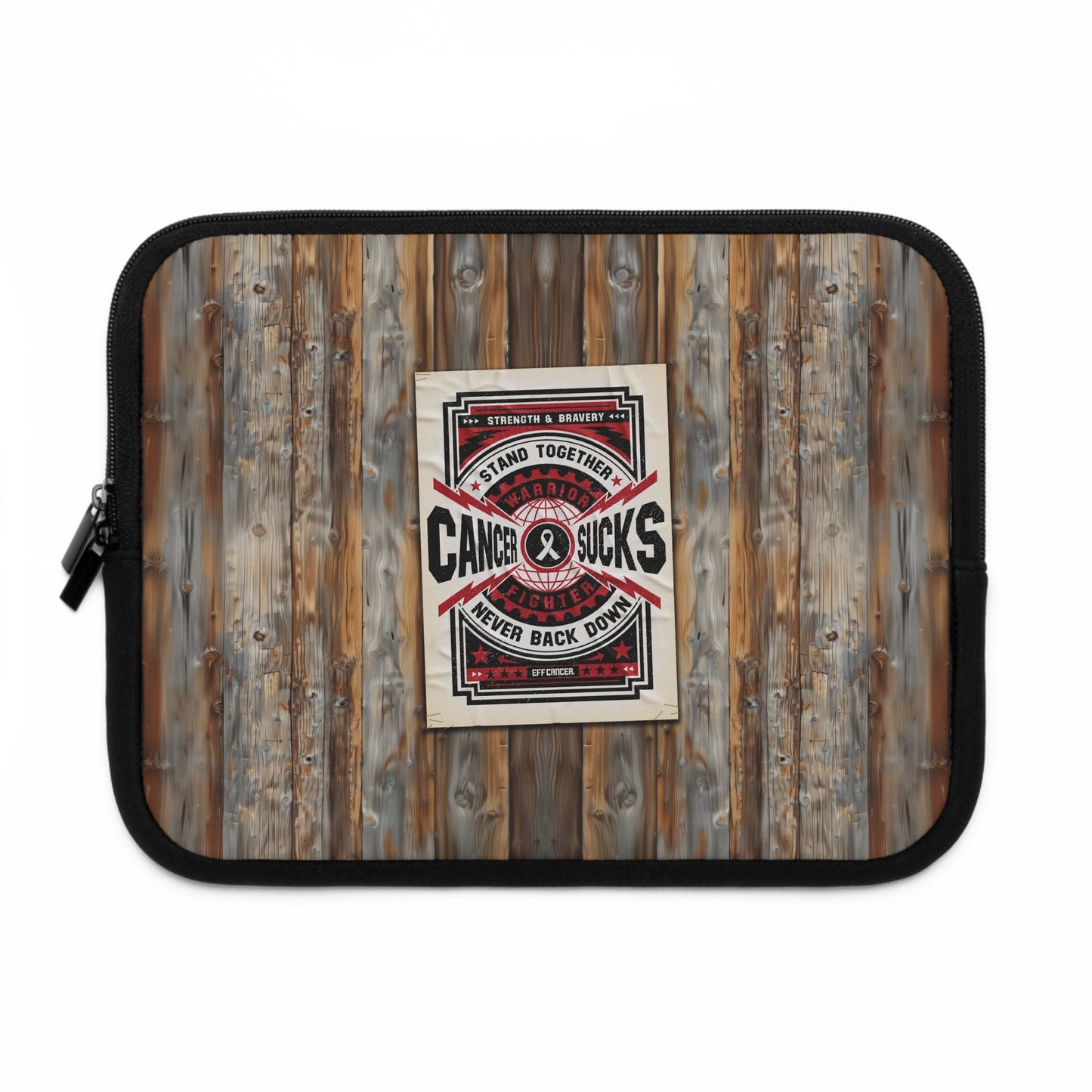 Cancer Sucks Street Laptop Sleeve