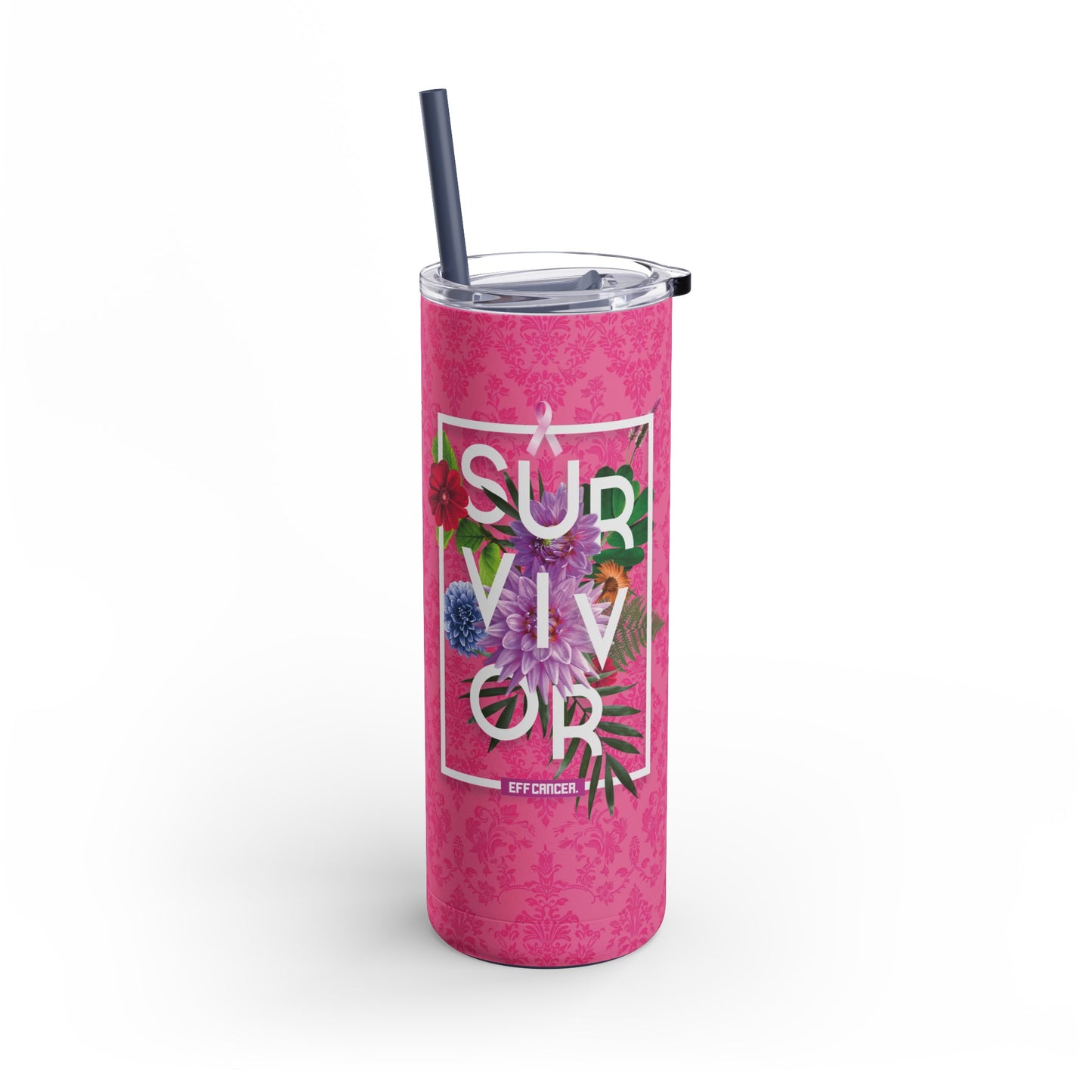 Floral Survivor Tumbler