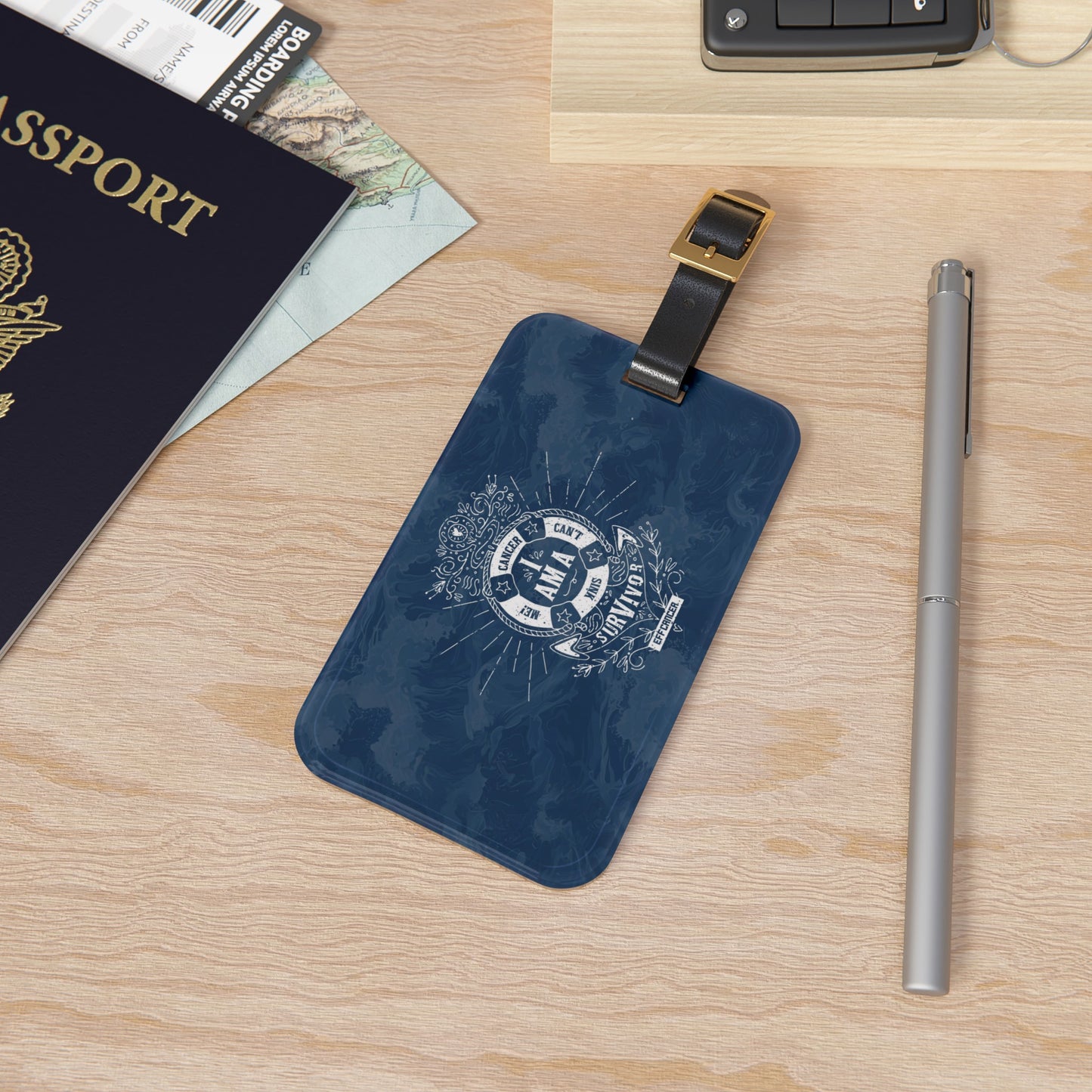 Never Sink Luggage Tag