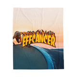 Thrashed Plush Blanket