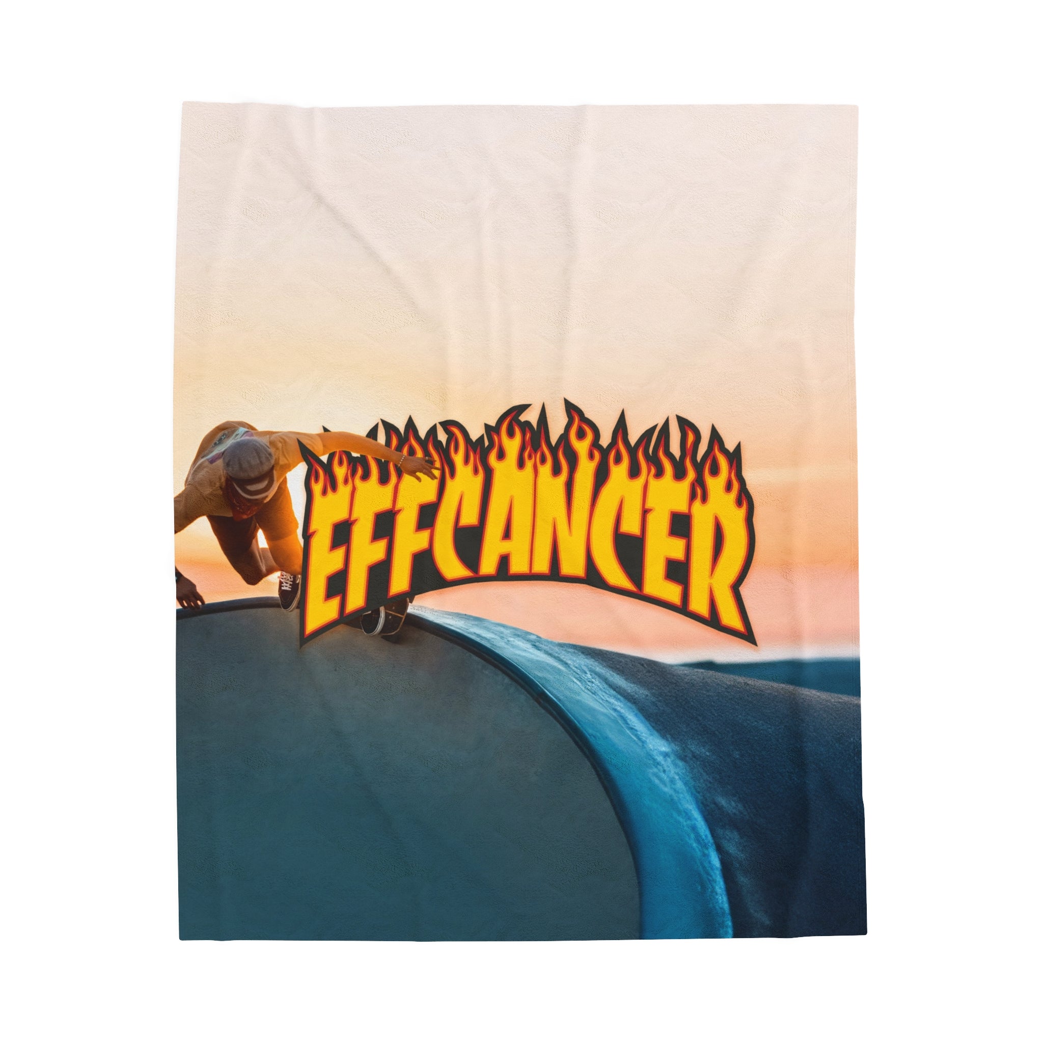 Thrashed Plush Blanket