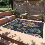 Patchy Outdoor Rug