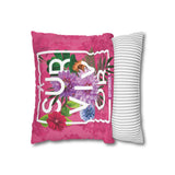 Floral Survivor Pillow Cover