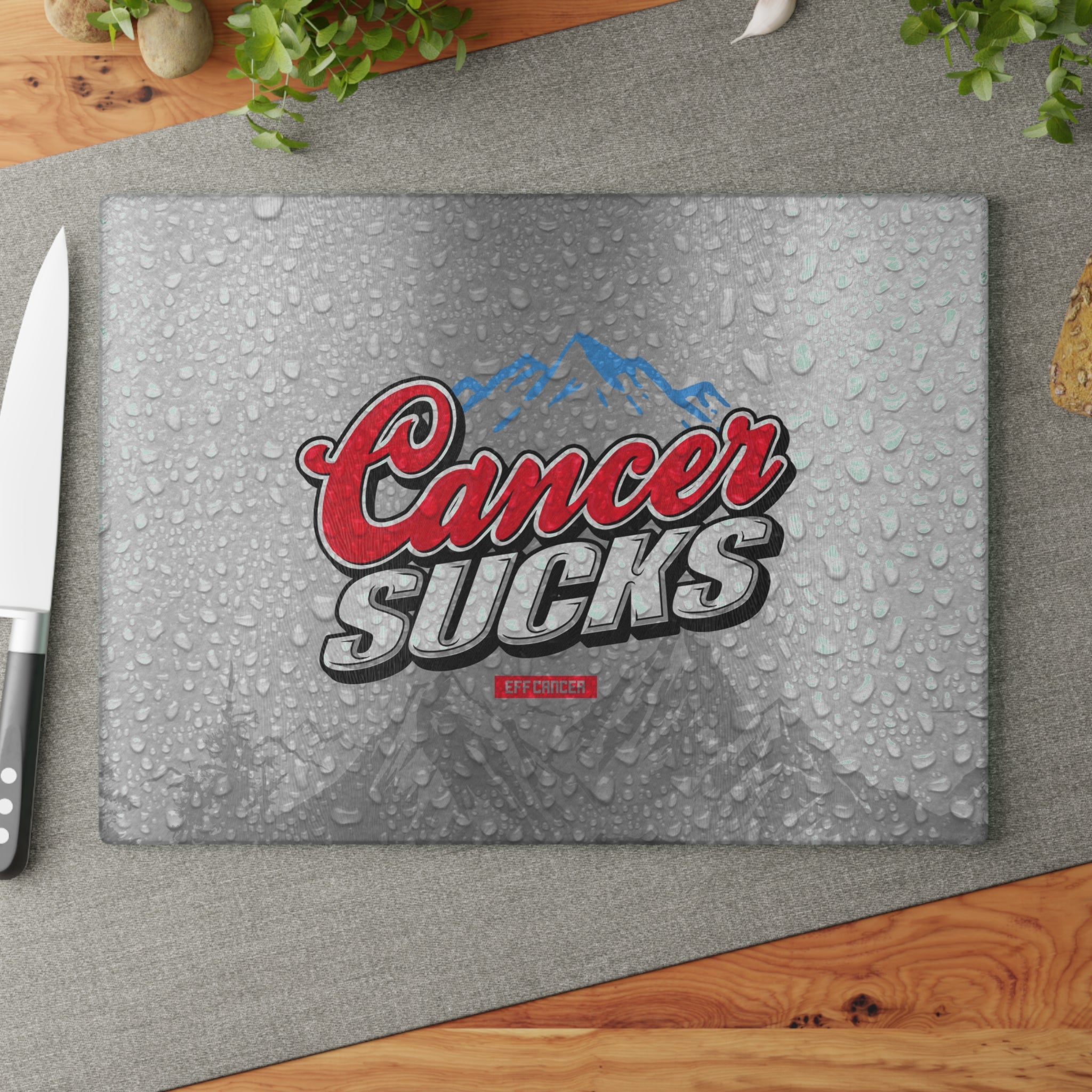 Rockies Glass Cutting Board