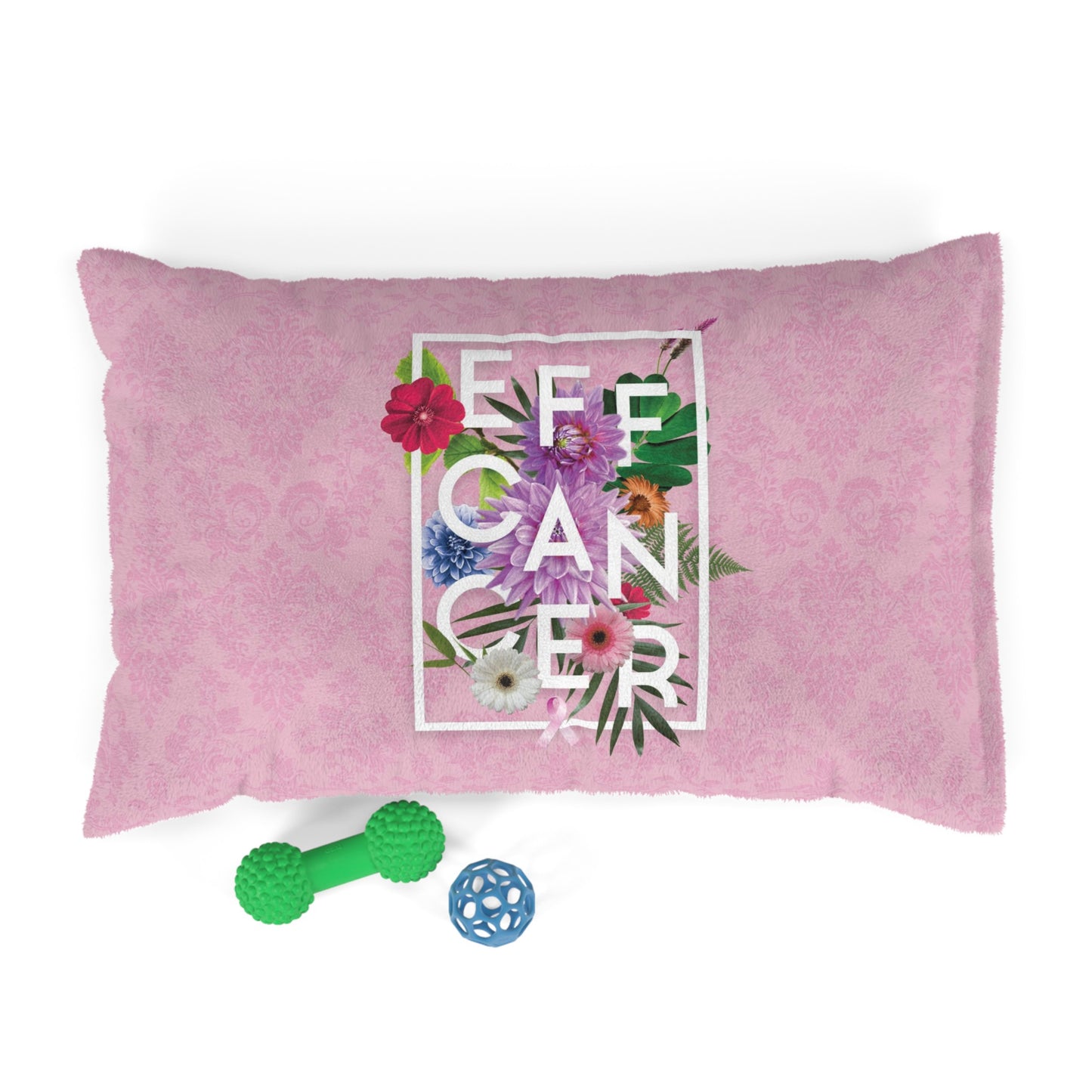 Floral Eff Pet Bed