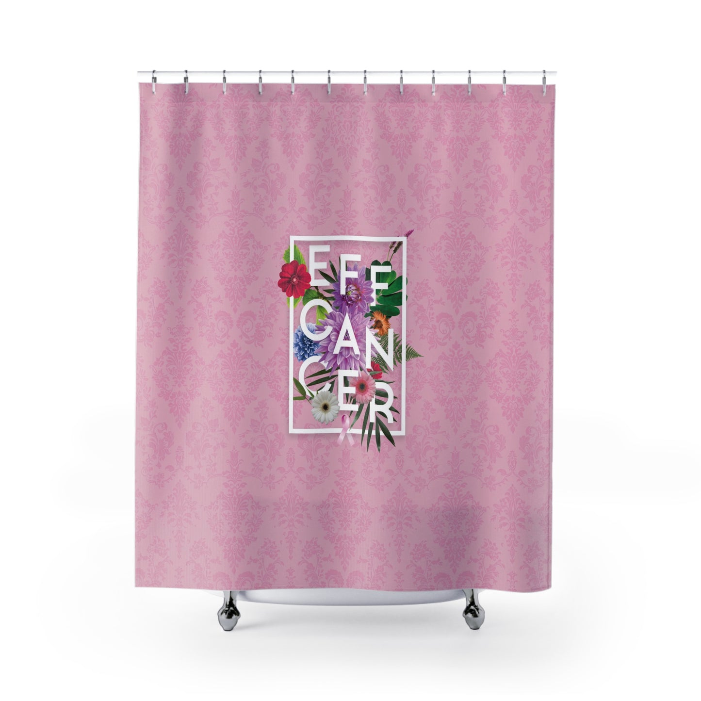 Floral Eff Shower Curtain