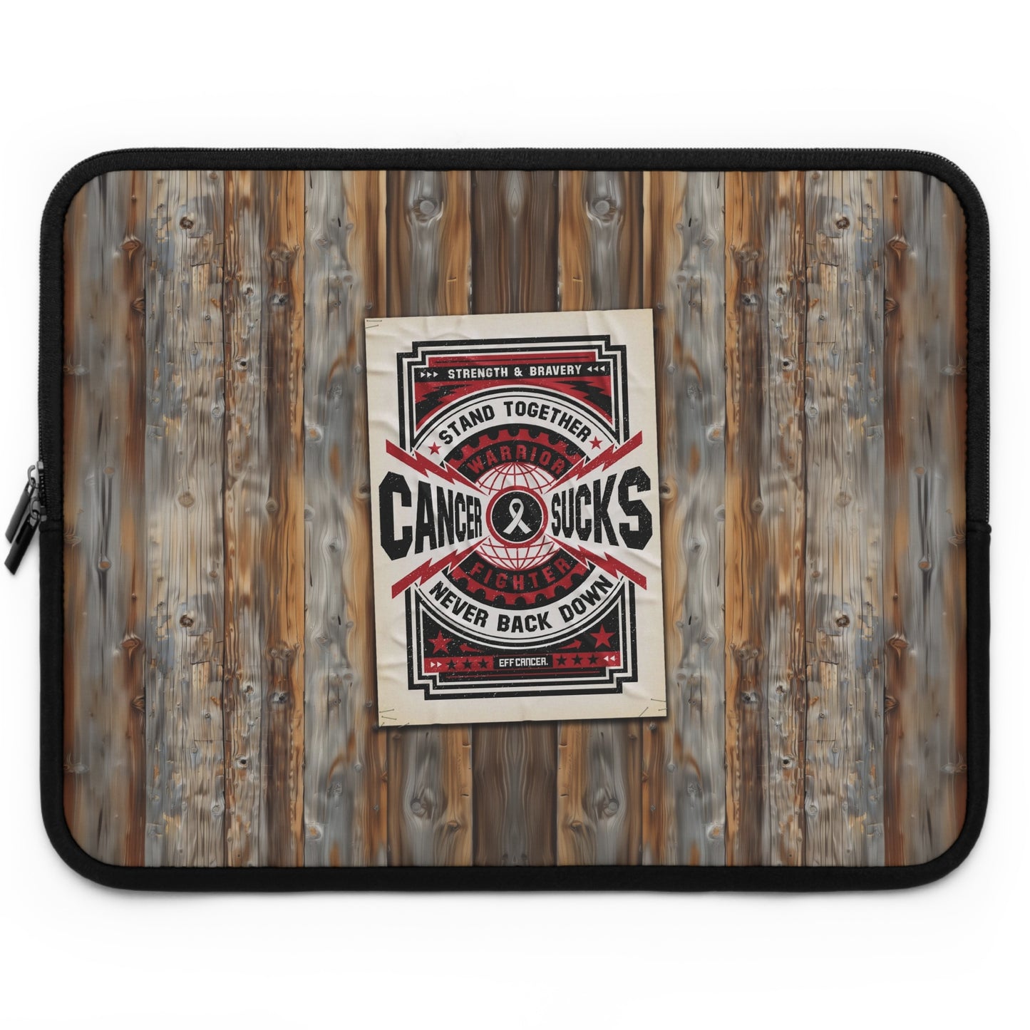 Cancer Sucks Street Laptop Sleeve