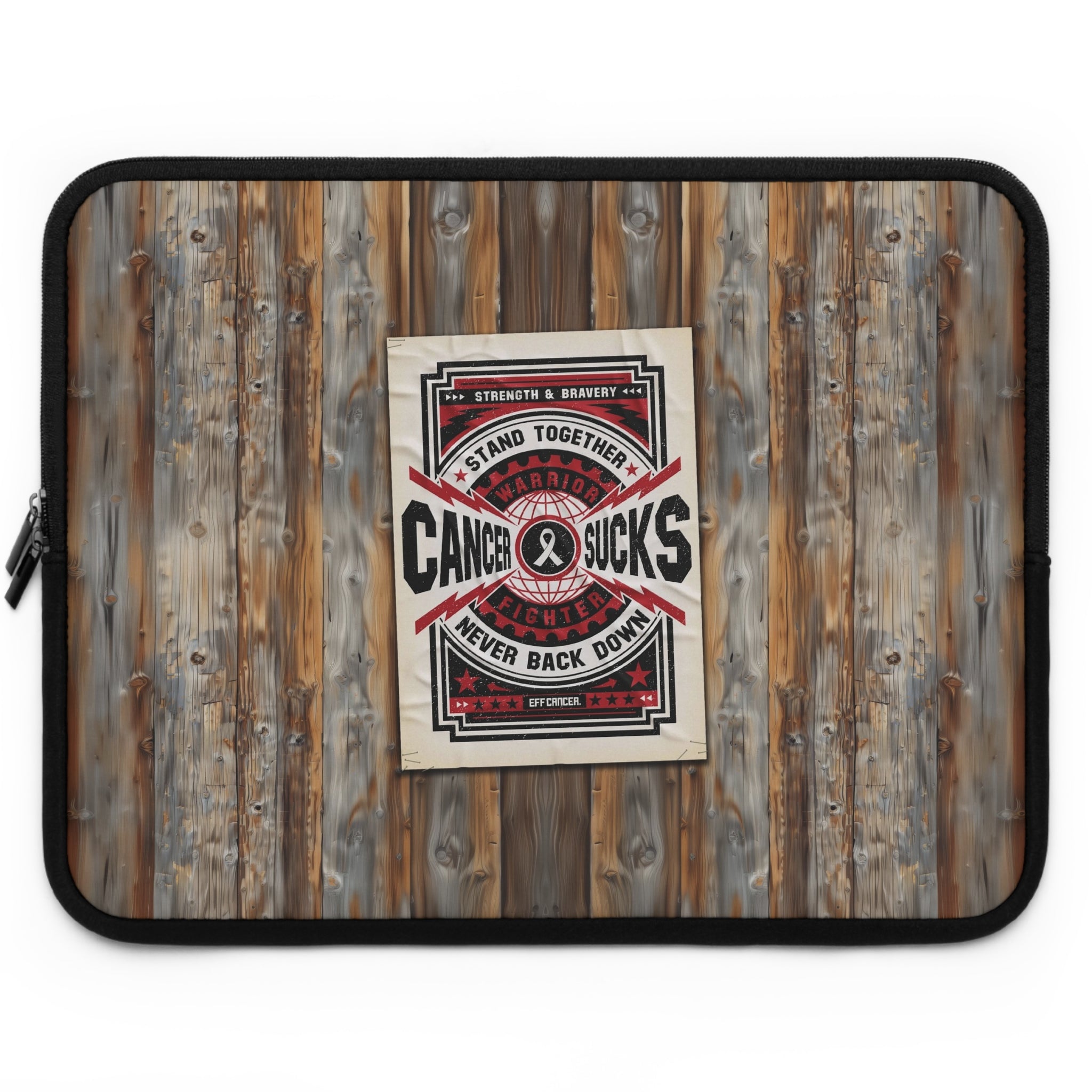 Cancer Sucks Street Laptop Sleeve