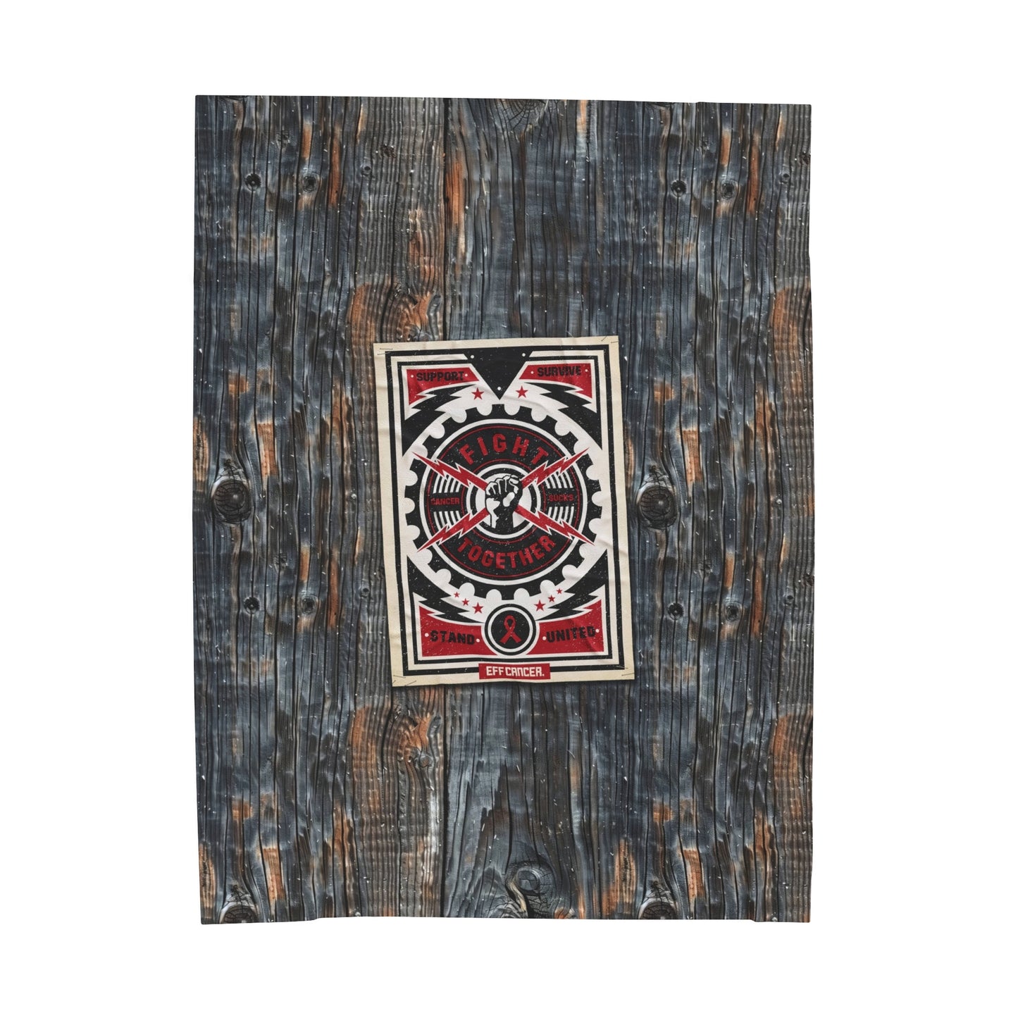 Fight Together Street Plush Blanket