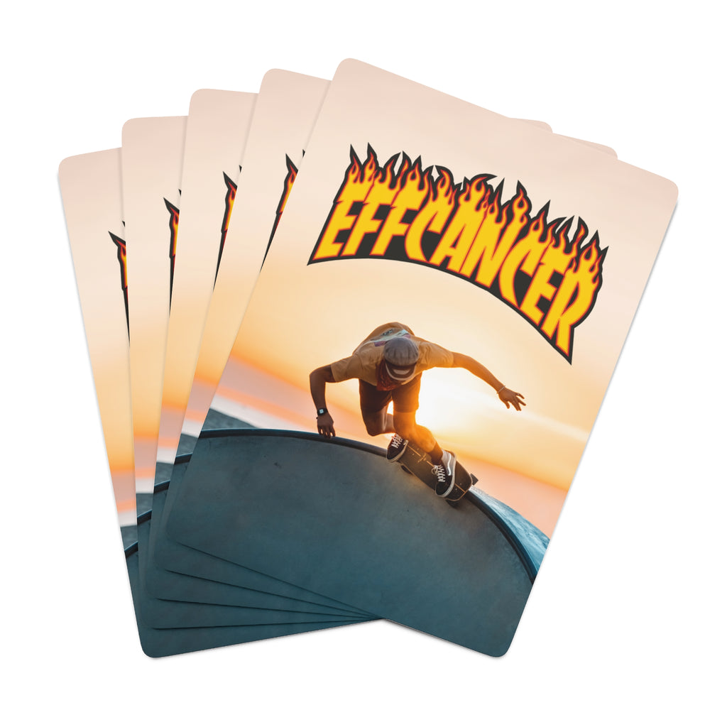 Thrashed Playing Cards