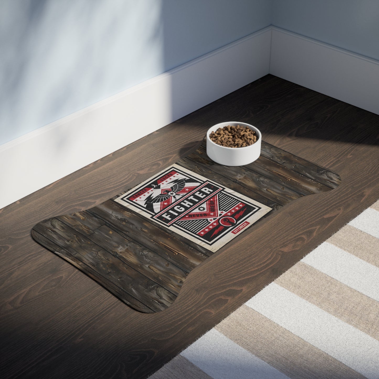 Fighter Street Feeding Mat