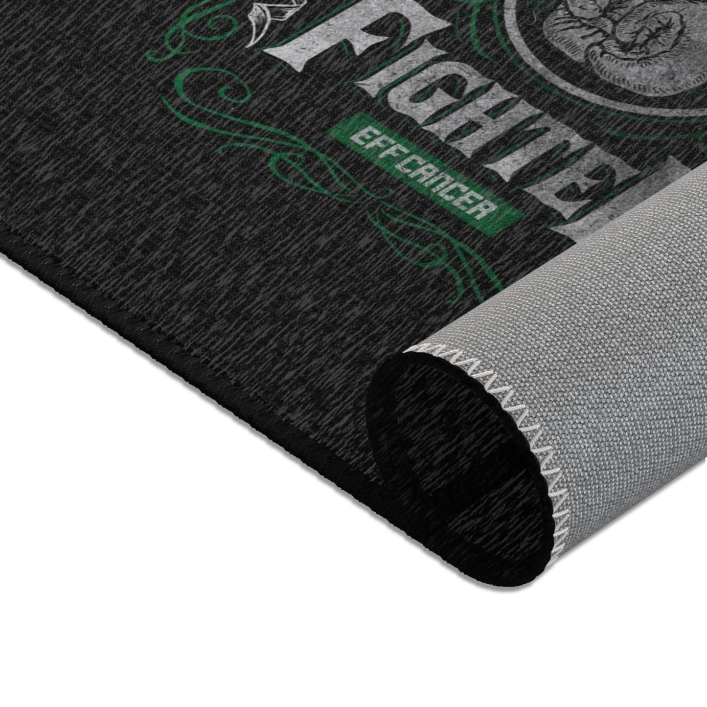 Vintage Fighter Area Rug