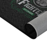 Vintage Fighter Area Rug