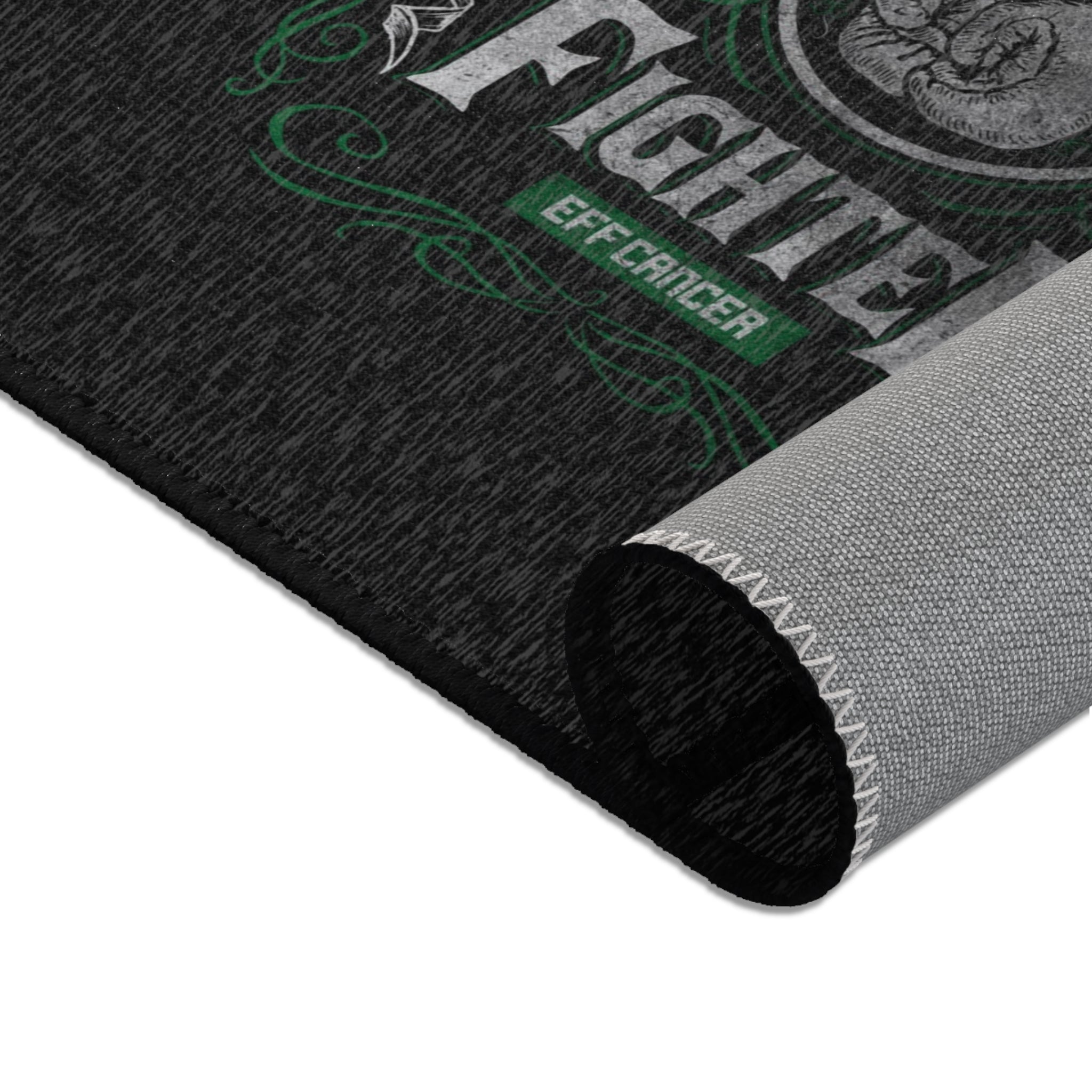 Vintage Fighter Area Rug