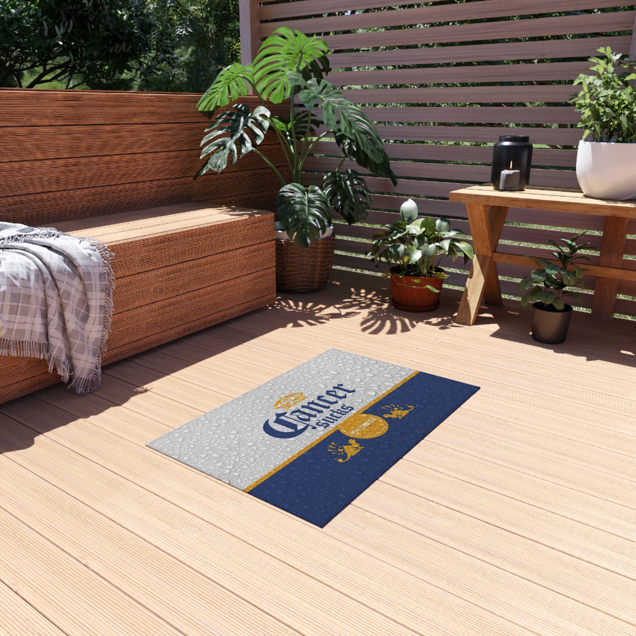 Cerveza Outdoor Rug