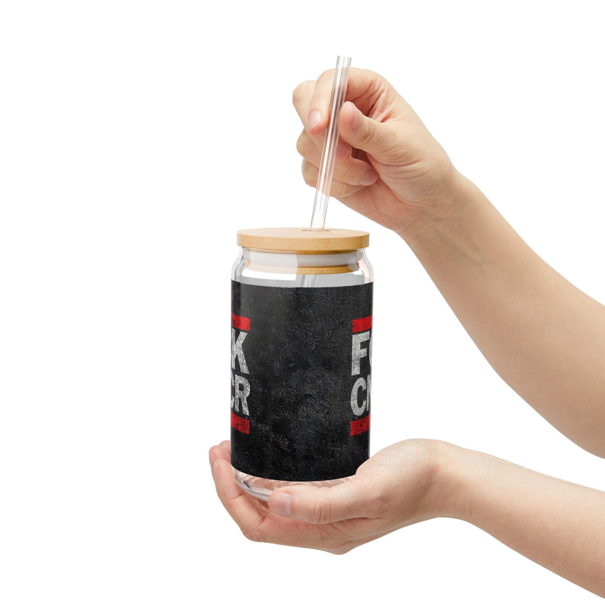 FCK CNCR Glassware