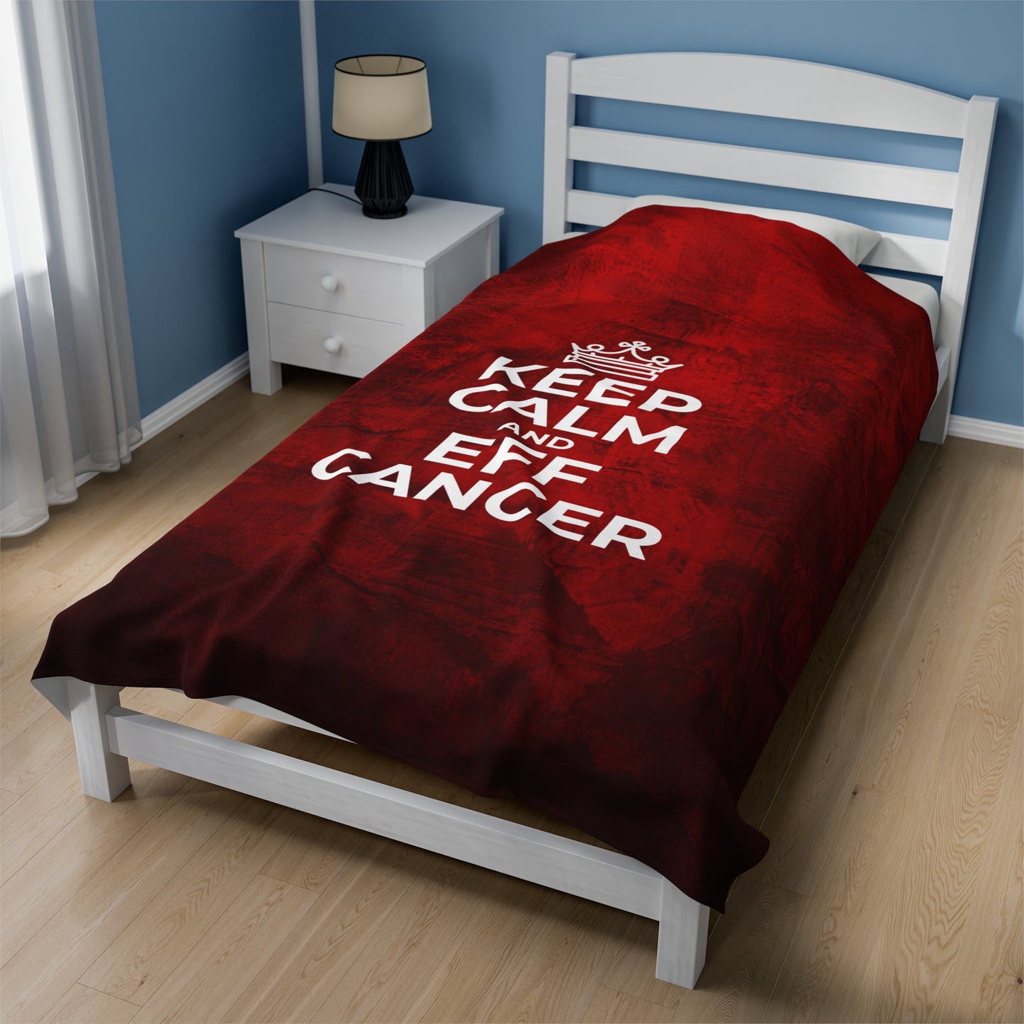 Keep Calm Plush Blanket