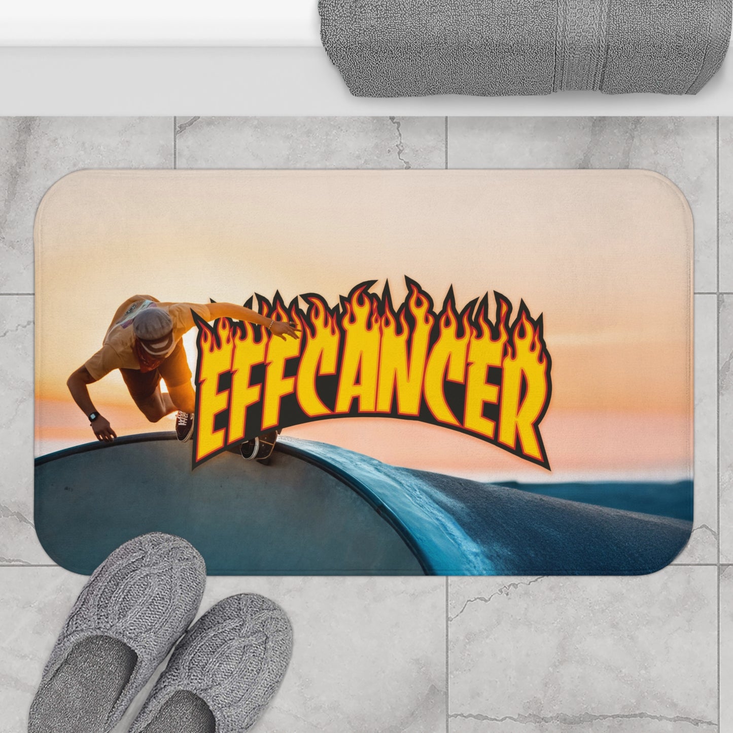 Thrashed Bath Mat
