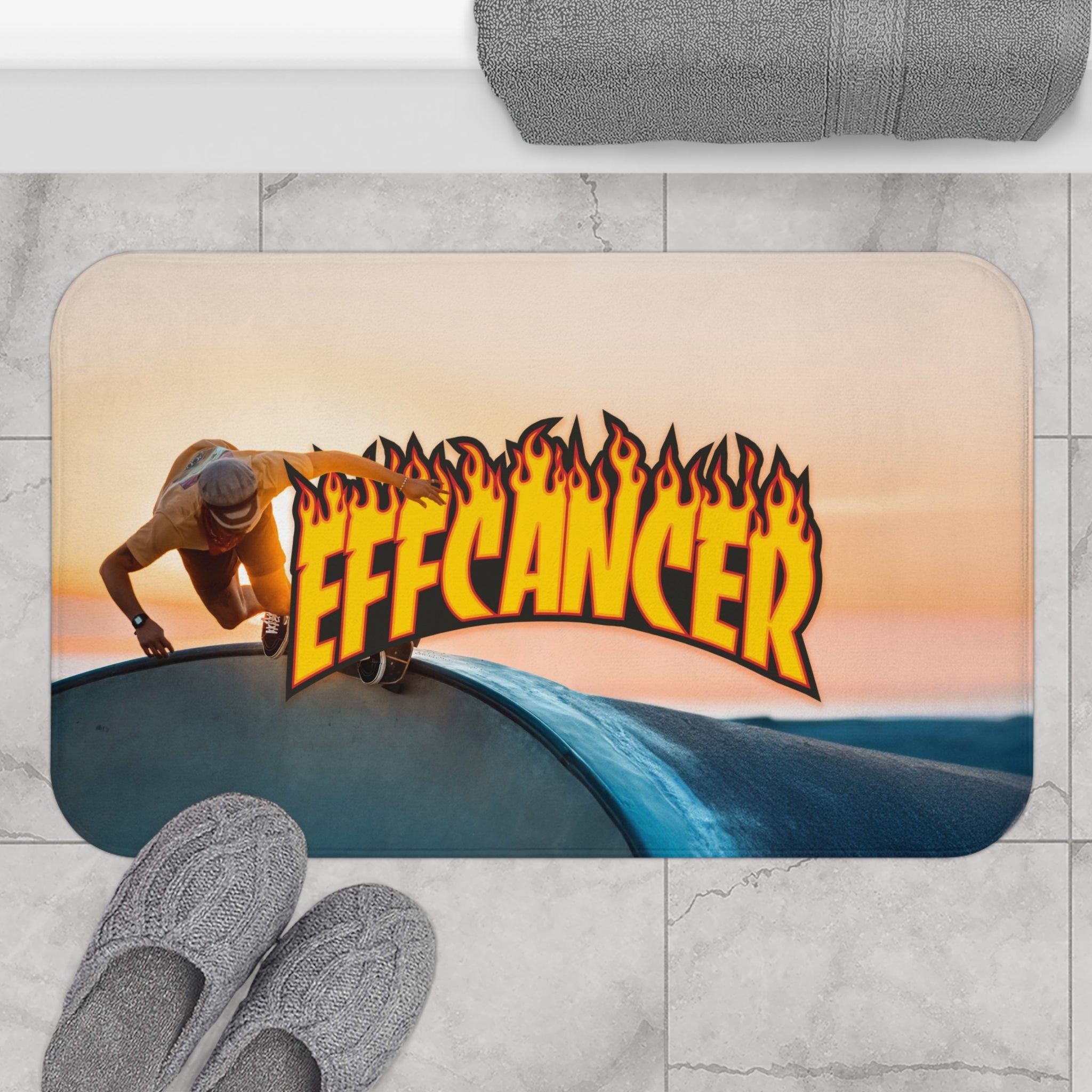 Thrashed Bath Mat