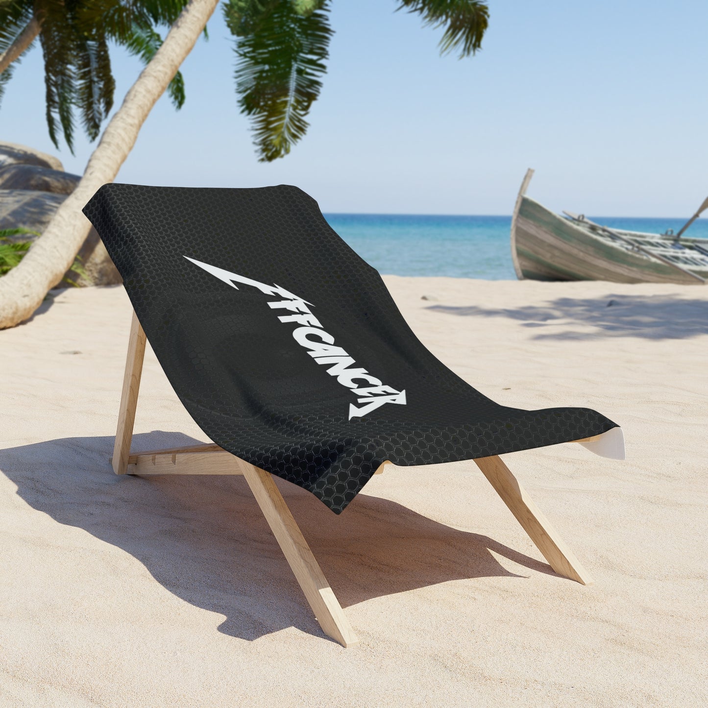 Metal Beach Towel