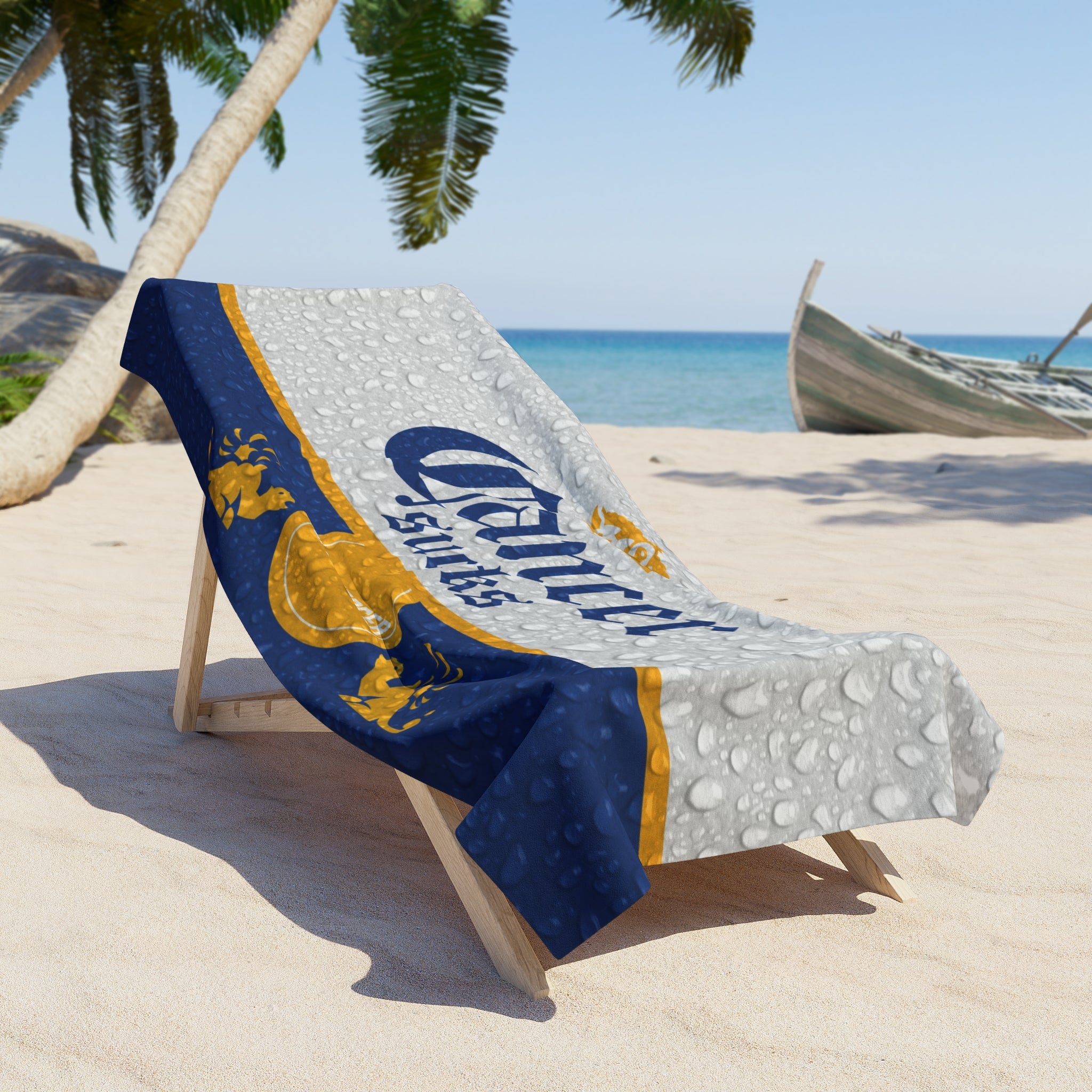 Cerveza Beach Towel