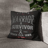 Vintage Warrior Pillow Cover