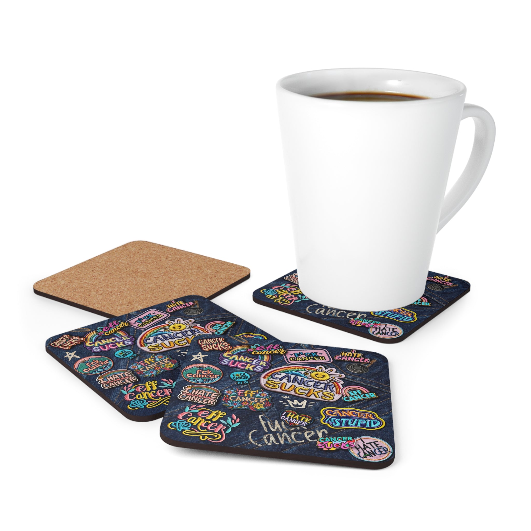 Patchy Coaster Set