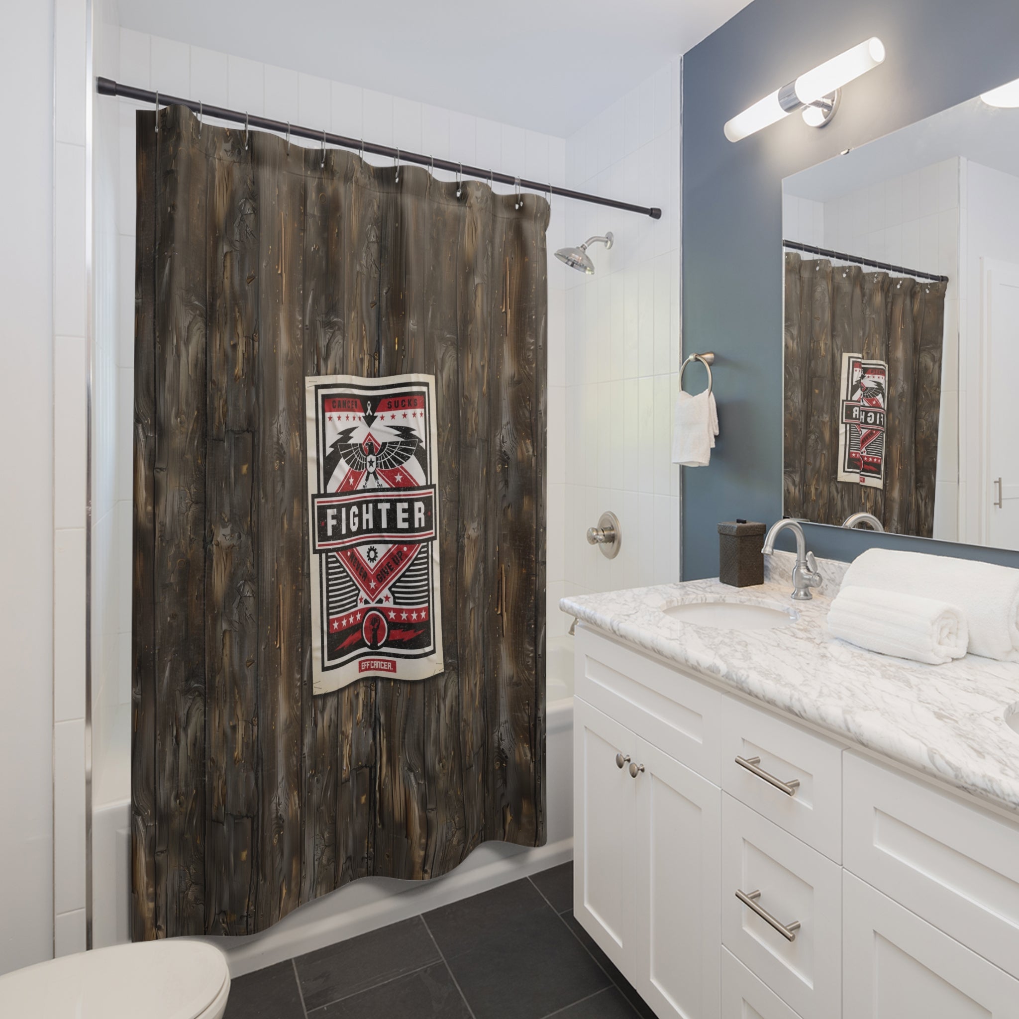 Fighter Street Shower Curtain