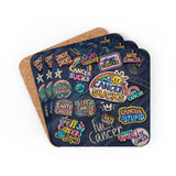 Patchy Coaster Set