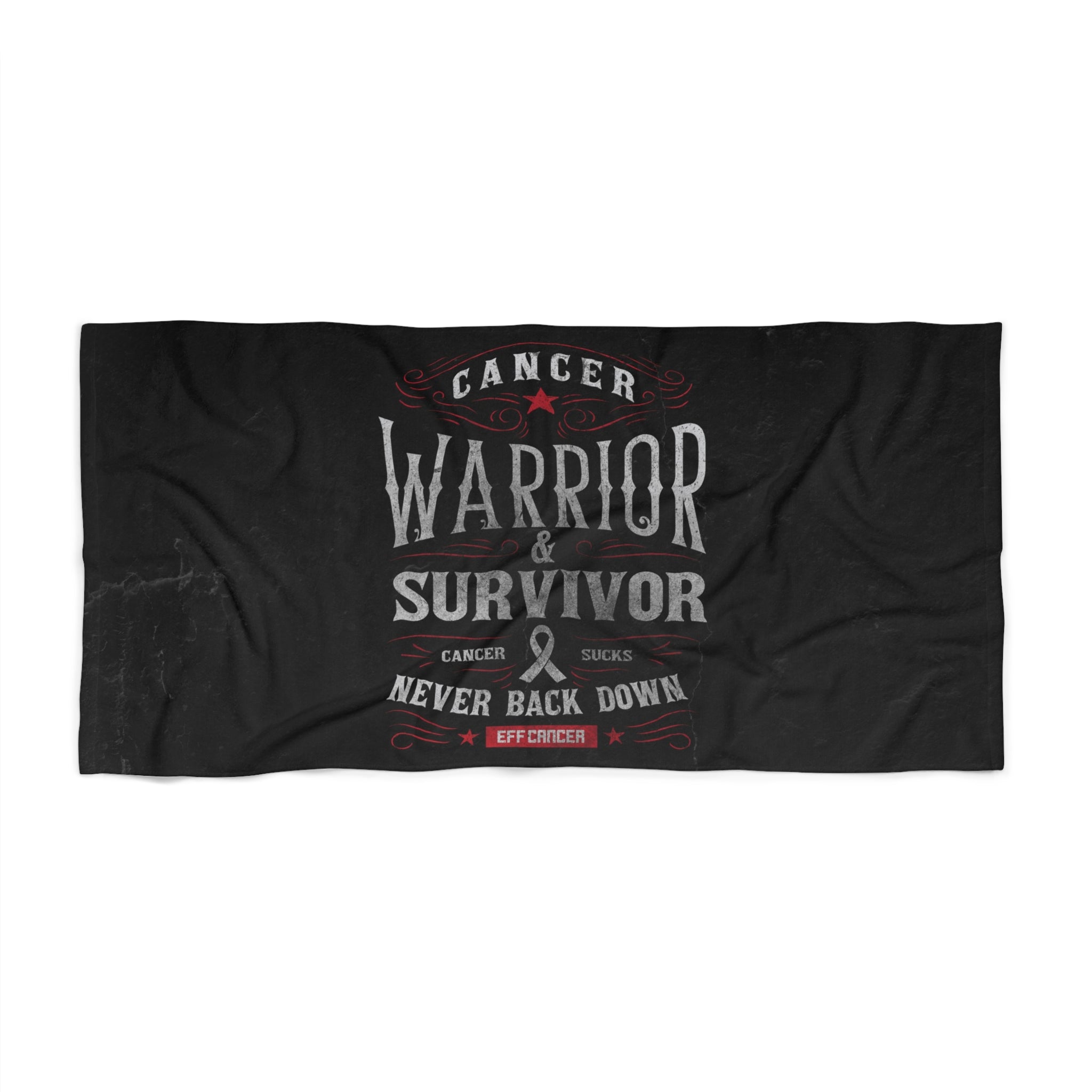 Vintage Warrior Beach Towel