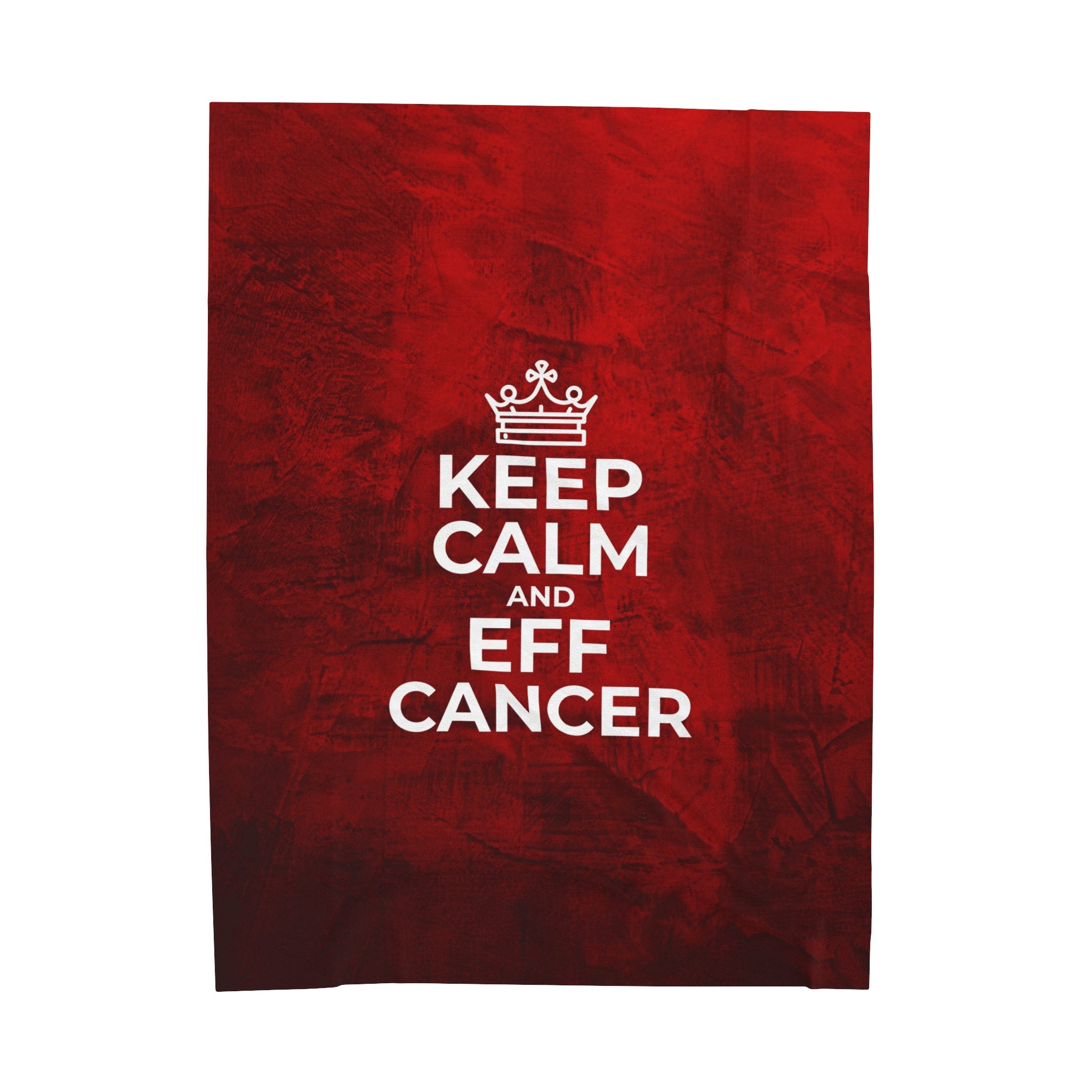 Keep Calm Plush Blanket
