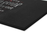 Vintage Warrior Glass Cutting Board